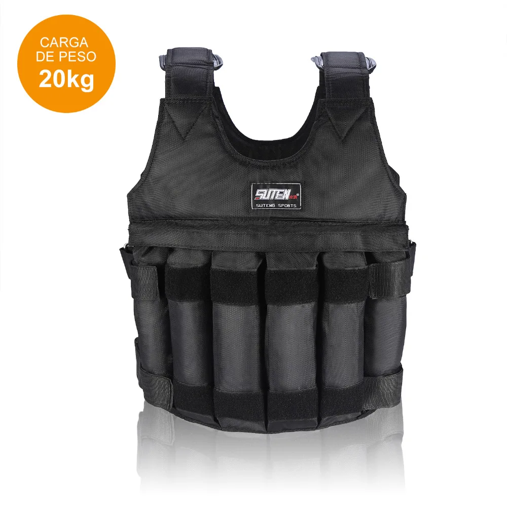 20/50kg Loading Weighted Vest For Boxing Training Fitness Equipment