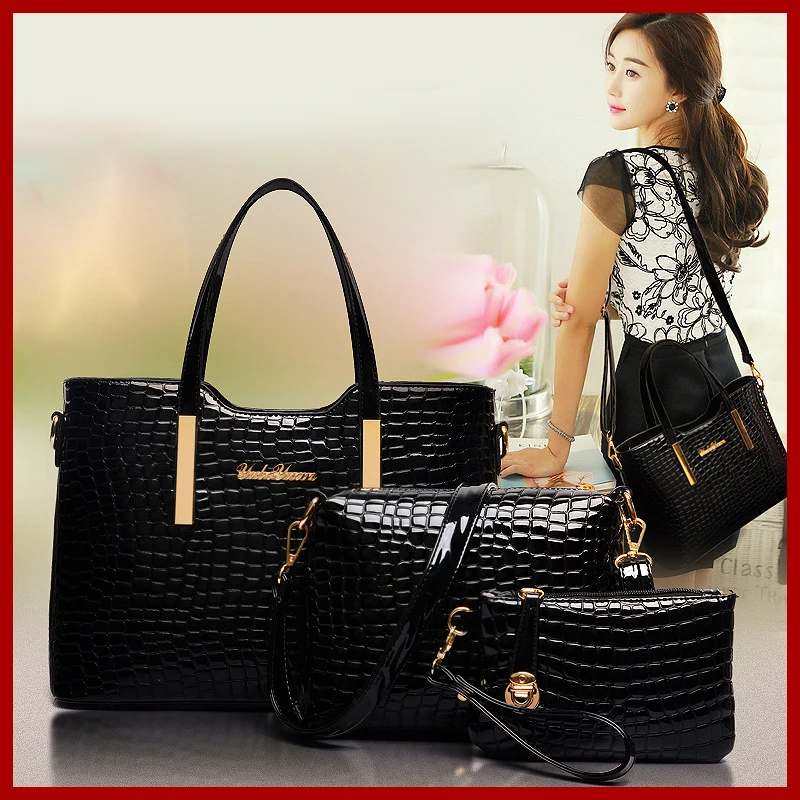 

Designers Women's Famous Brands Women Bag OL Big Shoulder Bag Black Women Handbag Vintage Women Messenger Bags bolso mensajero