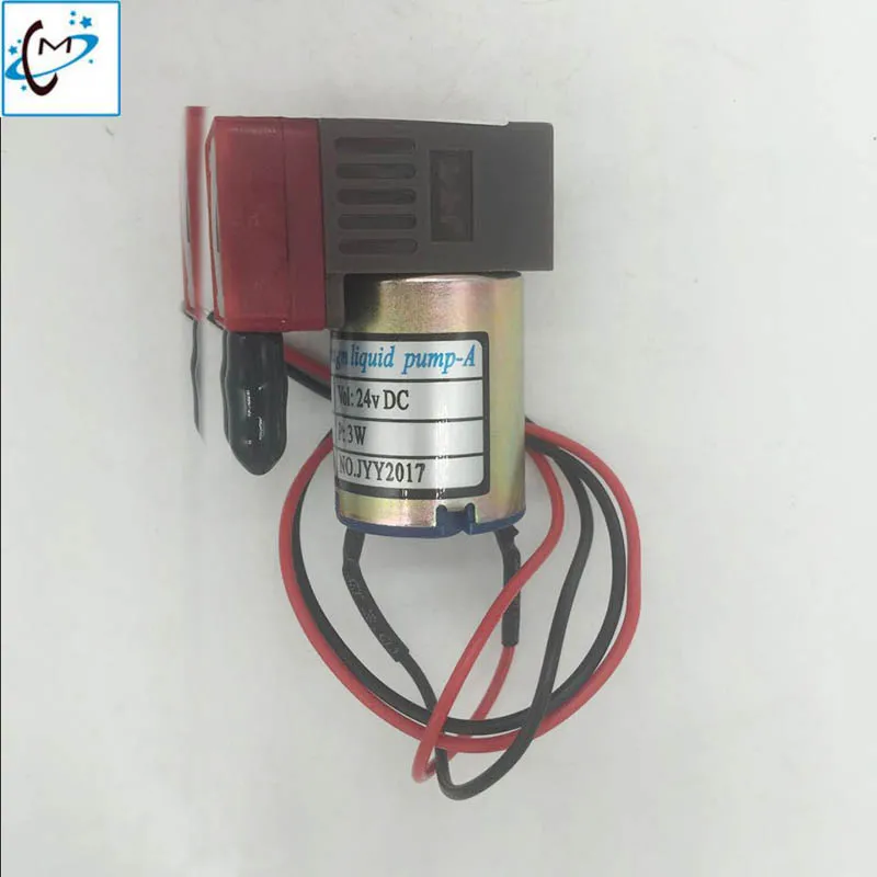 

5PCS 24V 3W 100~200ml/min JYY*PUA-10 ink pump UV small ink pump for Flora Gongzheng Wit color UV inkjet printer pump