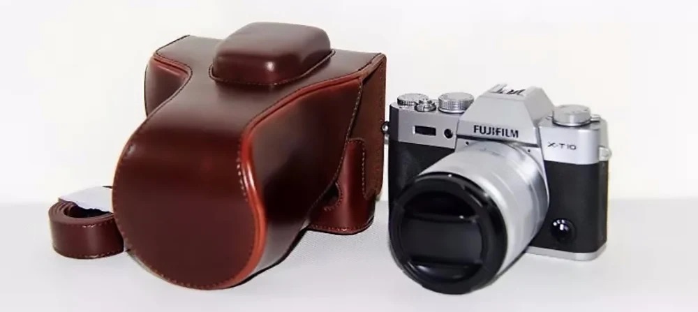 Сумка для камеры в стиле ретро из искусственной кожи, чехлы для камеры Fujifilm Fuji X-T10 18-55 мм 16-50mmII XT20 XT-20 XT30 XT-30