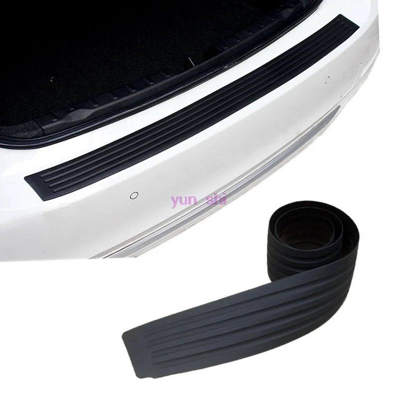 FOR BMW 5 Series G30 528Li 530Li 540Li Car Trunk Guard Plate Sticker Covers Rear Bumper Rubber Protection Accessories
