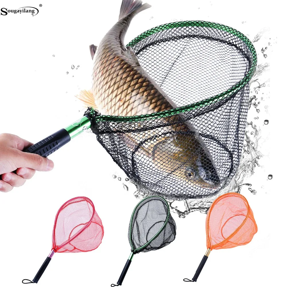 Buy Sougayilang 3 Color Portable Fly Fishing Net 49cm