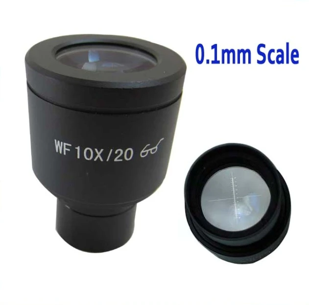 1pc WF10X 20mm High Eyepoint Biological Microscope Eyepiece Lens