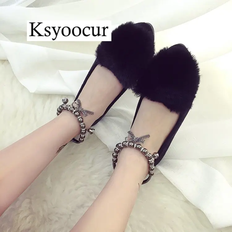gris Dames Pour Printemps Femmes Plates Marque Confortable Pointu 18 2019 Nouvelles Décontracté Ksyoocur 009 Chaussures Noir Bout e92HEDYWI