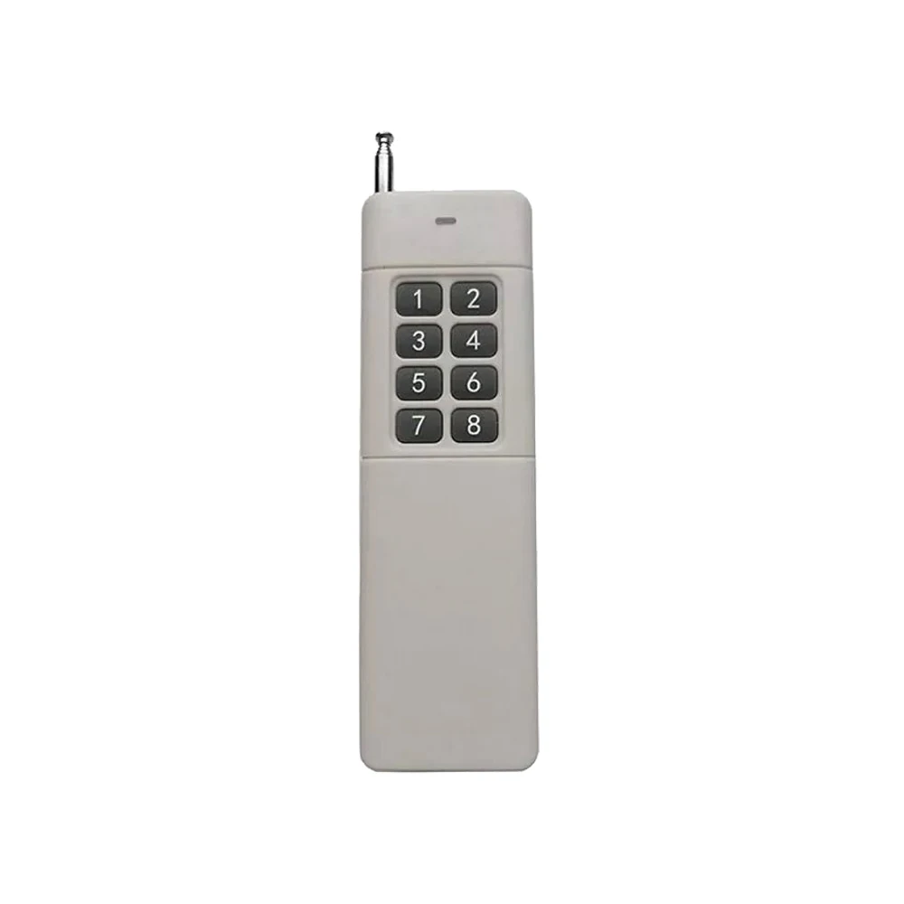 

3000m Remote Control Transmitter RF Radio Remote 315/433 Long Range Distance High Power Transmitter TX 8CH Big Button 2262