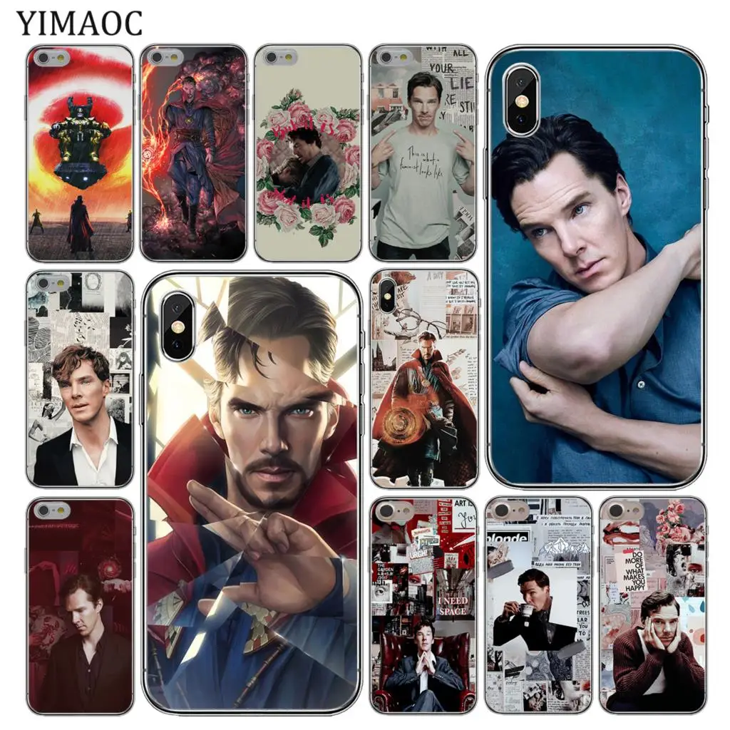 

YIMAOC Doctor Strange Benedict Cumberbatch Soft Silicone Phone Case for iPhone 11 Pro X XR XS Max 6 6S 7 8 Plus 5 5S SE 10 Cover