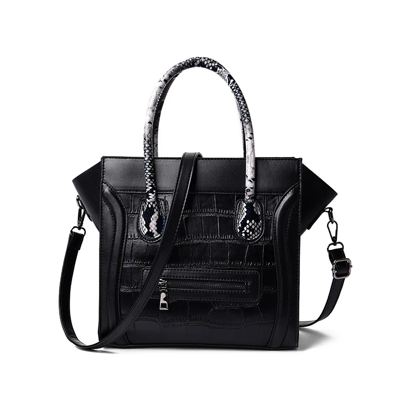 

Vintage Fashion Crocodile Genuine Leather Woman Shoulder Bag Female Bolsas Feminina Luxury Ladies Handbags Women Bags 2019 C1120