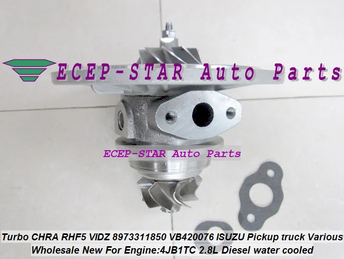 Turbo CHRA Cartridge Core RHF5 VIDZ VA420076 8973311850 8973311-850 4T505 1118010-802 For ISUZU Pickup 4JB1TC 4JB1T 4JB1-TC 2.8L (3)
