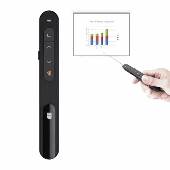 

2.4GHz Updated Version Powerpoint Presentation Remote Control Multi-functional Laser Pointer for Multi-media, Distance: 100m