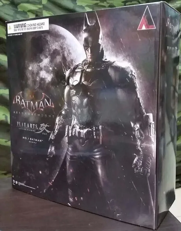 Бэтмен ARKHAM KNIGHT PLAY ARTS KAI 27 см ПВХ фигурка игрушки подарок модель kb0337