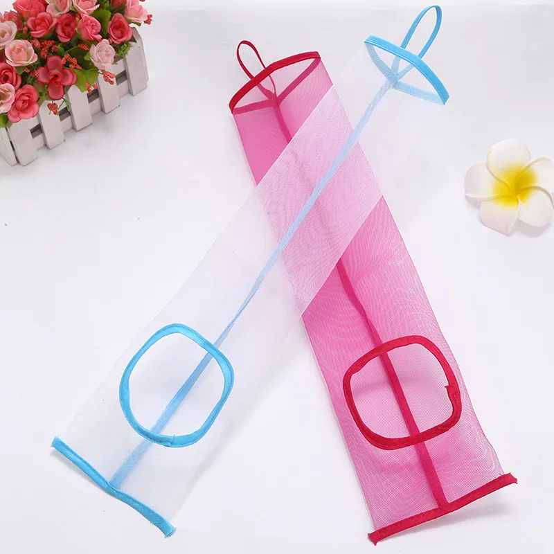 XZJJA 1 قطعة شنقا شبكة حقيبة التخزين موزع اكسسوارات المطبخ البقالة التي يعاد استخدامها البطاطا الثوم كيس النفايات حامل مُنظِم