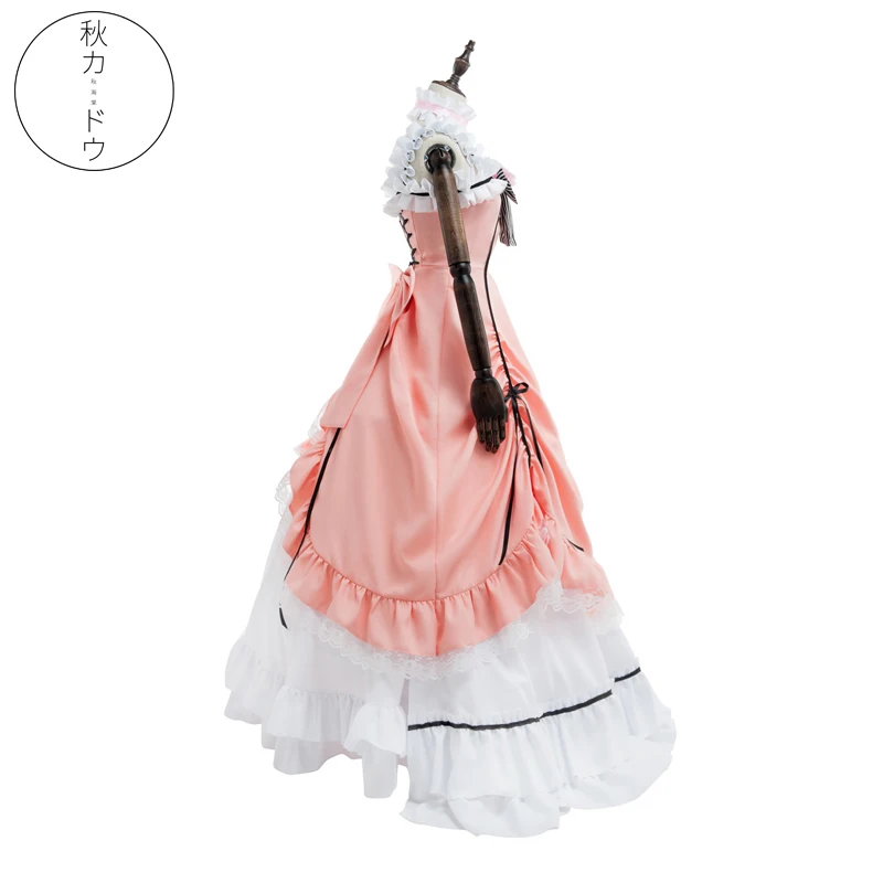 Аниме Черный Дворецкий Косплей Ciel Phantomhive Хэллоуин cos дворец девушки розовый