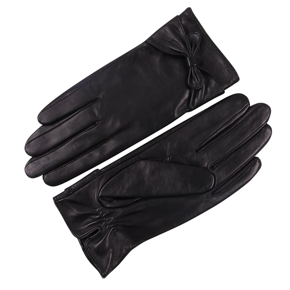 Genuien Leather Woman Gloves Winter Plus Velvet Thicken Keep Warm Windproof Driving Touchscreen Sheepskin Gloves L17030C-9 Genuien Leather Woman Gloves Winter Plus Velvet Thicken Keep Warm Windproof Driving Touchscreen Sheepskin Gloves L17030C-9