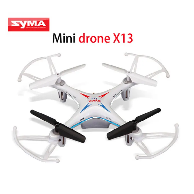 

Hot Sell Syma X13 MIRACLE GYRO 2.4G 4CH 6-Axis Without Camera Mini RC Helicopter&Quadcopter MINI Quad Copter RTF