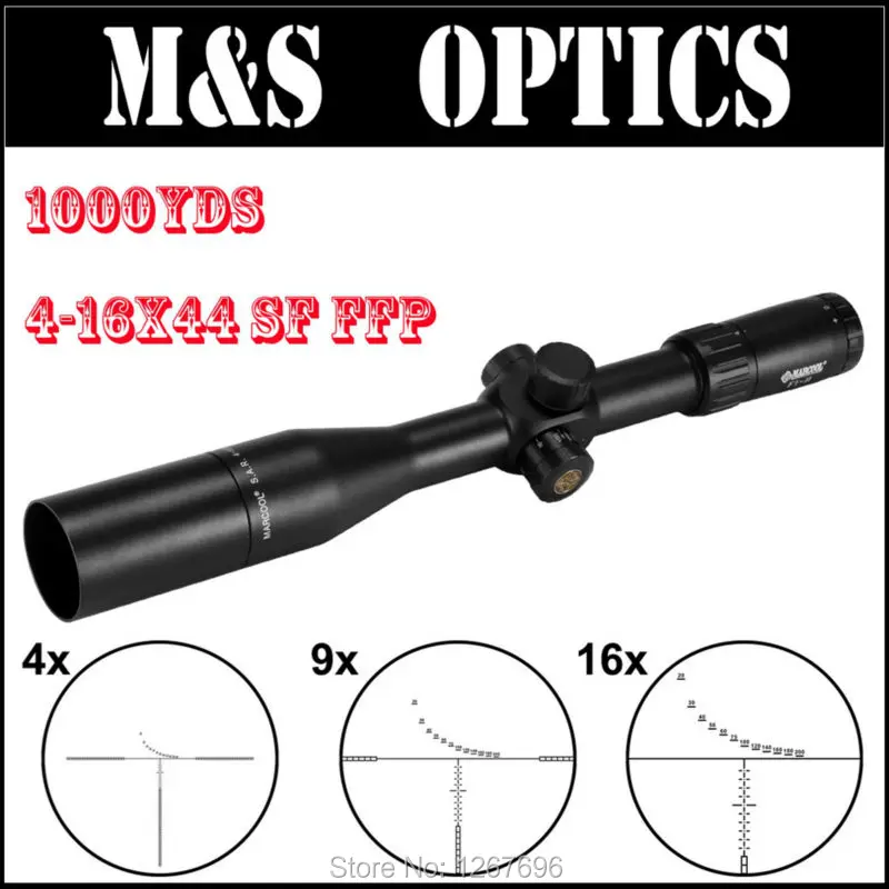 

MARCOOL EVV 4-16X44 SF FFP Optics Sight Riflescope 1000YDS Hunting Scopes For Pneumatic Gun For Rifles