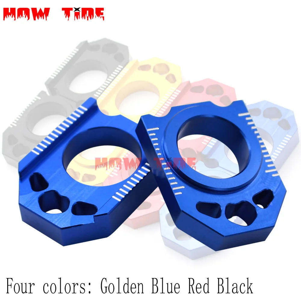 Для Honda CR125R CR250R CRF150R CRF250R CRF250X CRF450R CRF450X CNC четырехцветный оси блока цепи регулятора |