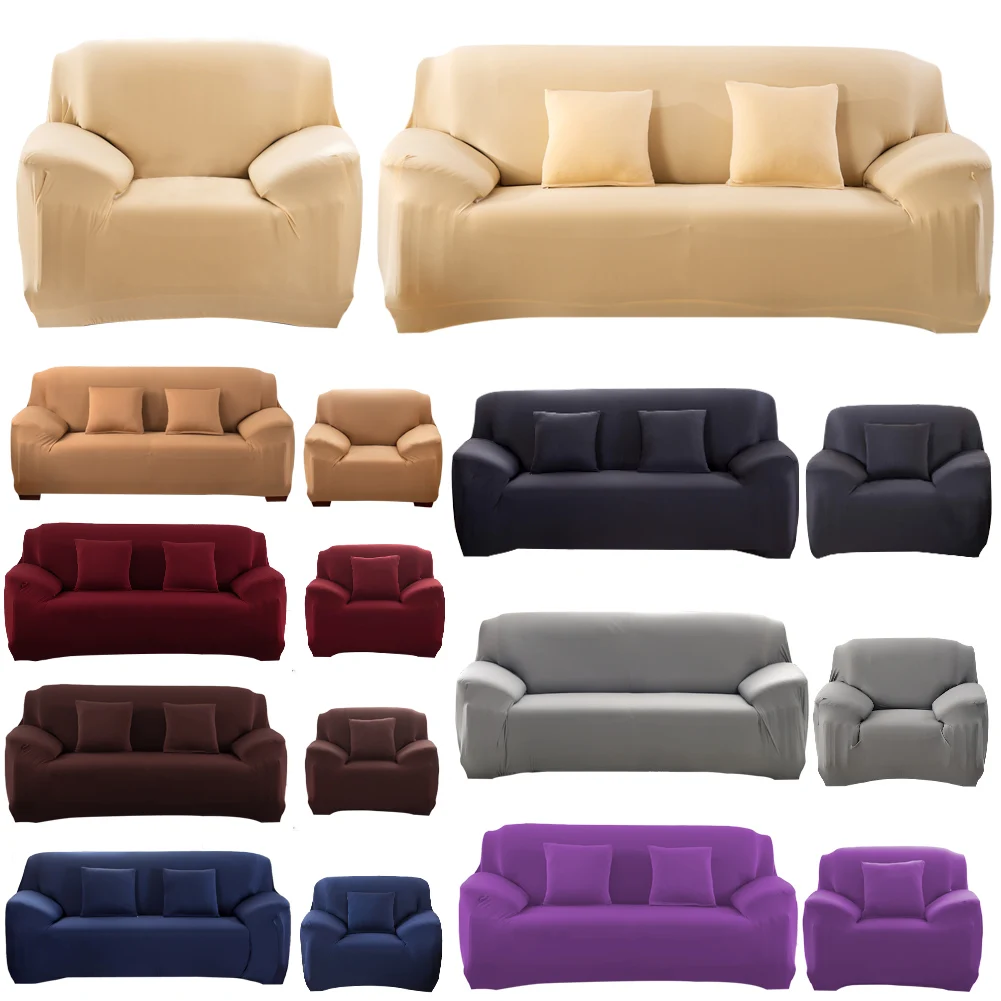 

Stretch Sofa cover Big Elasticity Couch cover Loveseat sofa Funiture Cover Brief Design Machine Washable Sofa 39