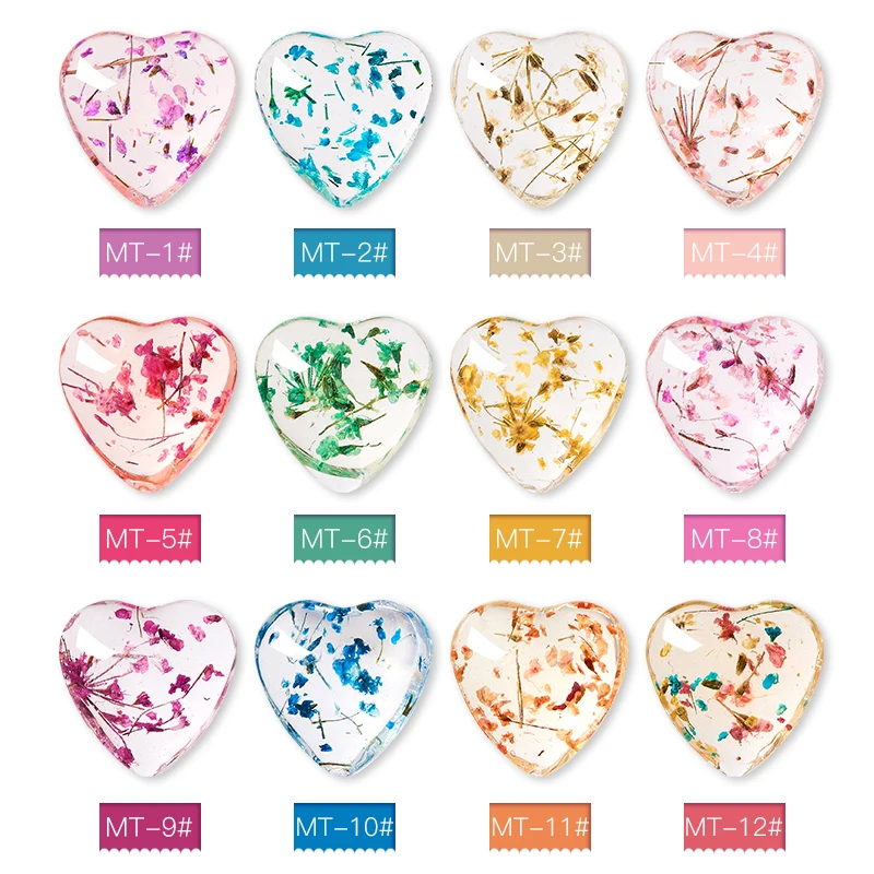 Mtssii 5 مللي الأزهار Uv جل ورنيش محظوظ هلام الطلاء زهور مجففة مسمار الفن الغراء 3D DIY Desgin الطبيعي الجنية جيل للأظافر البولندية