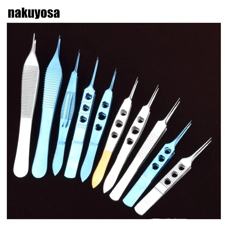 

Beauty cosmetic surgery Double eyelid instrument tweezers surgery Suture forceps Ophthalmology fine Fat forceps with Toothed