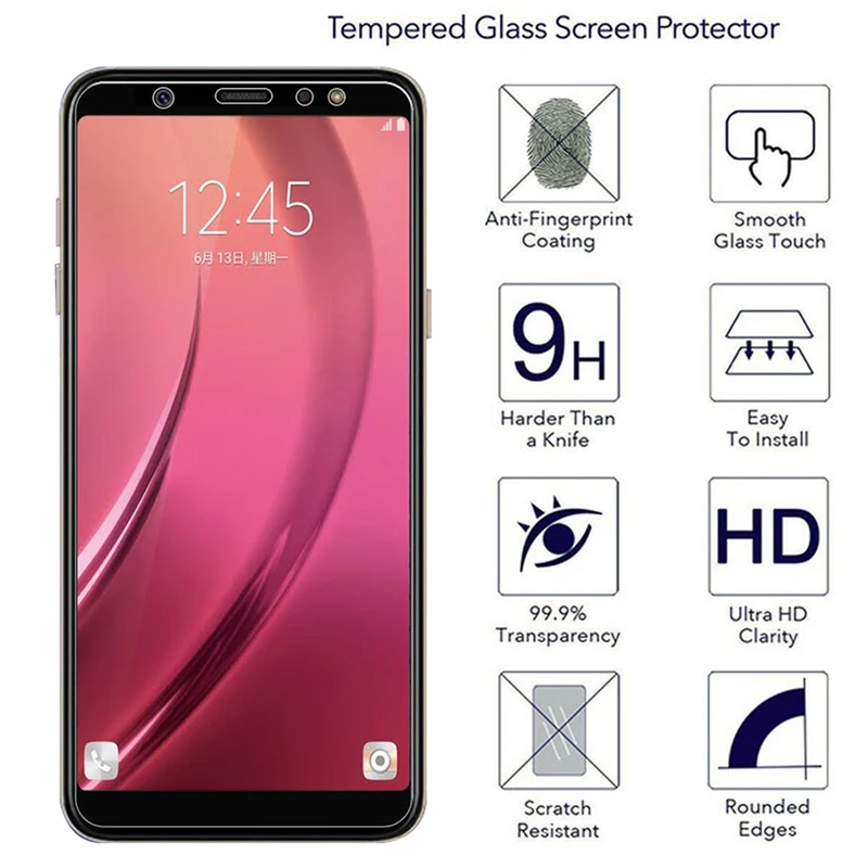 

2PCS Tempered Glass For Samsung Galaxy J3 2016 Screen Protector For Samsung Galaxy S7 J5 prime J1mini J1 J100 Ace3 Film Glass