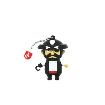 

Cartoon Pirate Captain USB Flash Drive Silicone Pendrive USB 2.0 64GB 32GB 16GB 8GB 4GB Pen Drive Flash Drive Gift USB Stick