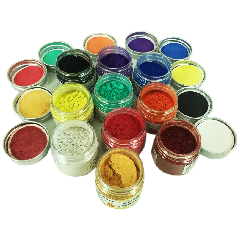 

10 Grams Edible Food Pigment Powder 11 Colors available for decorating Chocolate Fondant Cake Arts Food decoration Dust