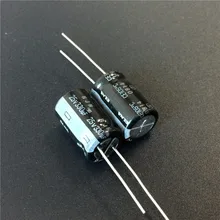 10 шт. 330 мкФ, алюминиевая крышка, 25В ELNA RJH серии 10x16 мм очень низкое сопротивление 25V330uF аудио класса конденсатор с алюминиевой крышкой