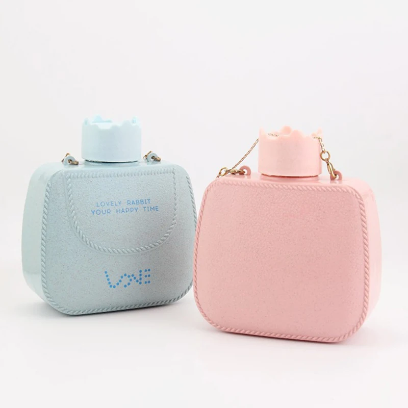 2019 new water glass handbag bottle creative bag student gift cup fashion ladies mug 300ml | Дом и сад