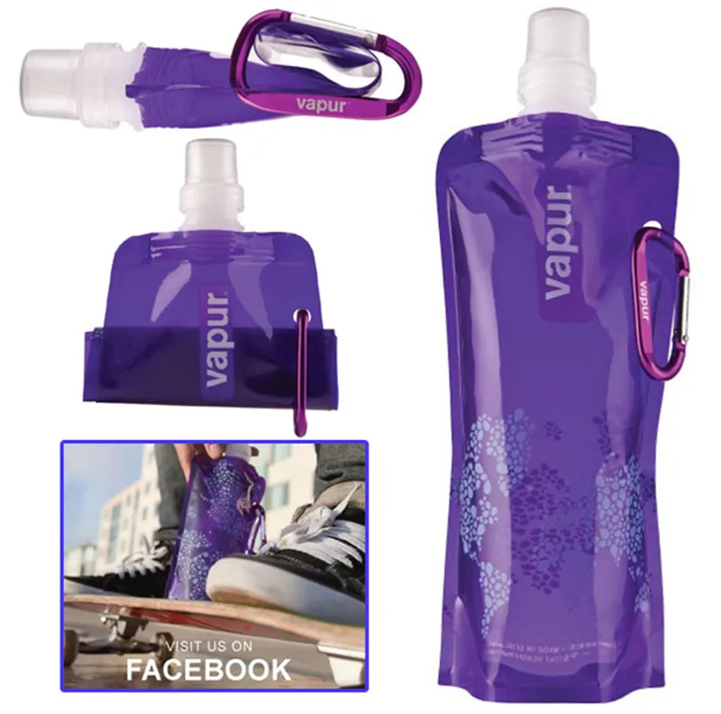 Plastic Water Bags For Drinking Bpa Free Drink Bag Foldable Adult Sports Water Bottle Travel