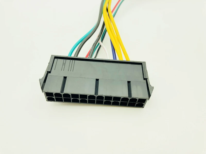 ATX 24pin to Motherboard 2-ports 6pin Adapter PSU Power Supply Cable Cord for HP Z220 Z230 SFF Mainboard Server Workstation 30cm
