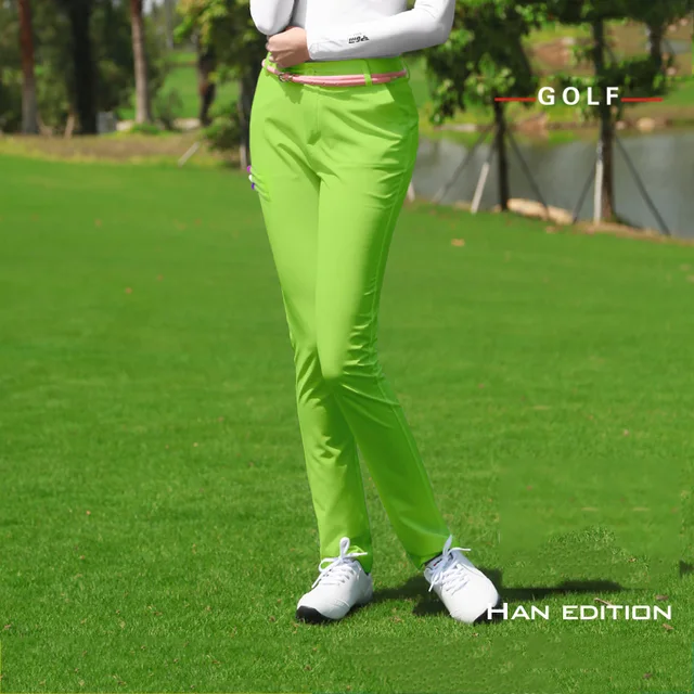2019 Golf Pants Women Trousers Spring Sports Apparel High Elasticity