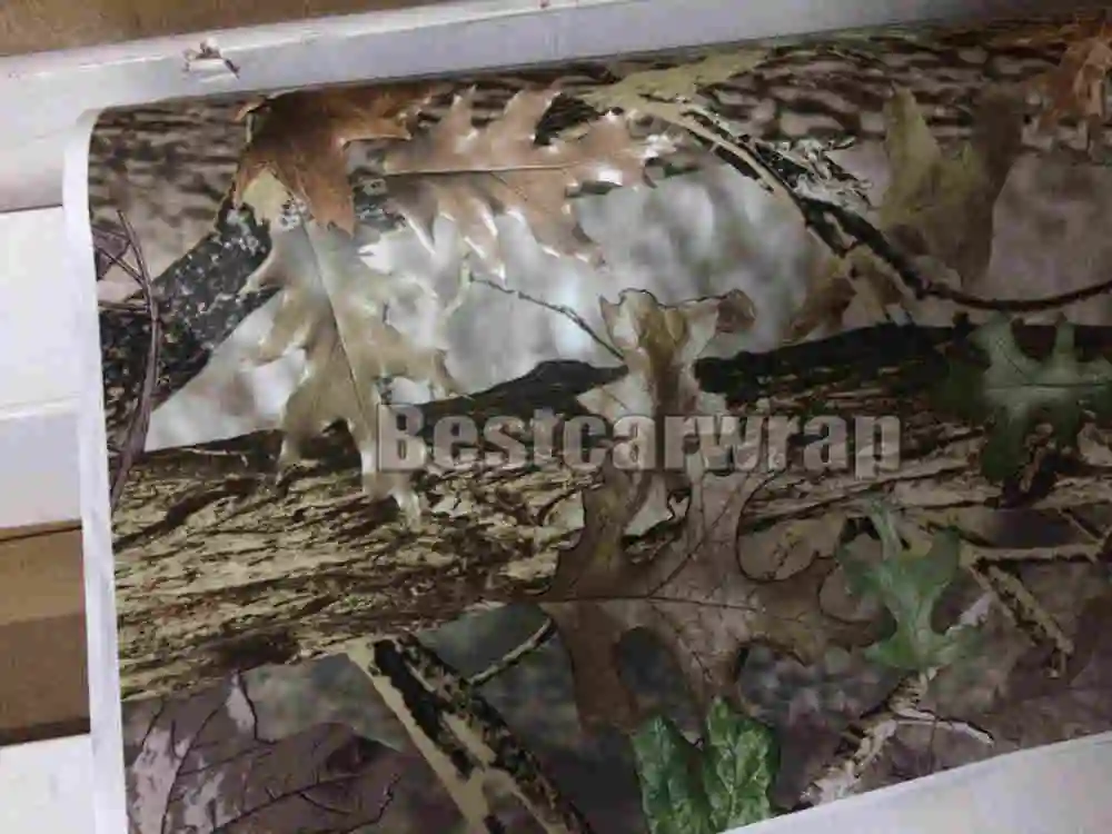 RealTree Camo Vinyl Wrap Mossy oak Tree Leaf Camouflage Car Wrap TRUCK