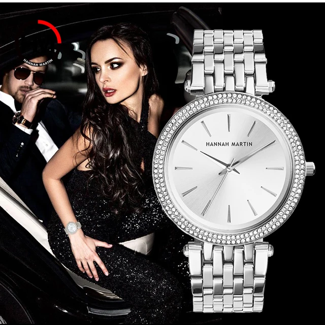 Ladies Wrist Watches Top Luxury Brand Silver Steel Women Bracelet Watch Fashion Ladies Wrist Watches Top Luxury Brand Silver Steel Women Bracelet Watch Fashion