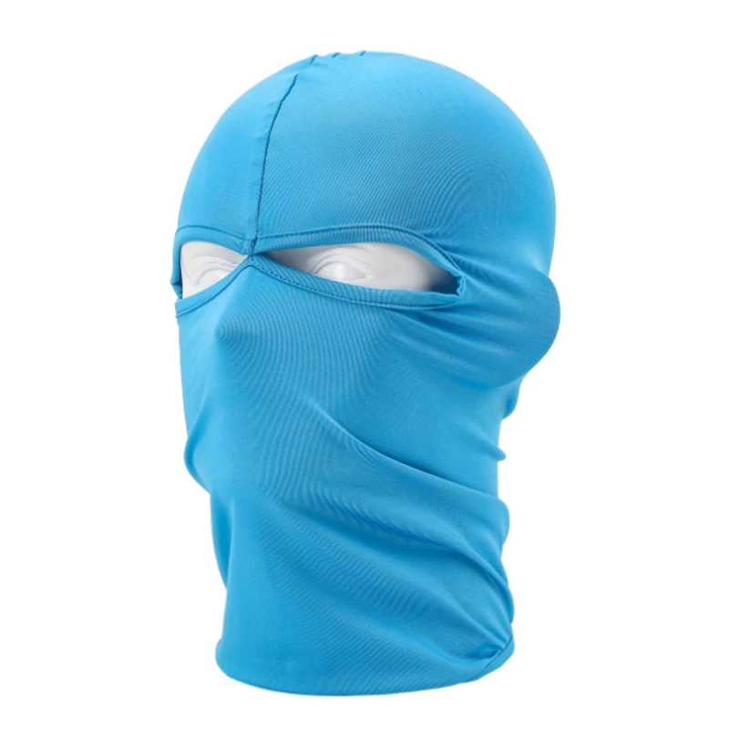 VOLTOP тактическая маска для лица Военная Балаклава, головной убор шапочки Кепка дышащий ШЛЕМ ЛАЙНЕР капюшон Быстросохнущий ветрозащитный головной убор - Цвет: Синий