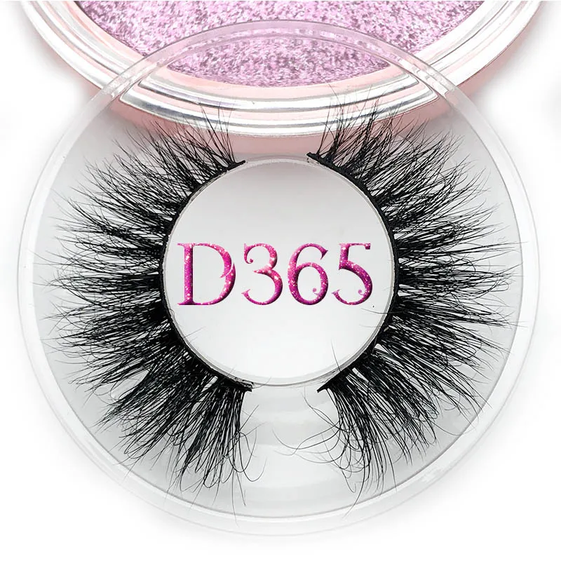 D365 Mikiwi D390, норковые ресницы, 3D, норковые ресницы, толстые, ручная работа, полная полоска, ресницы, безжалостные, роскошный макияж, драматические ресницы - Цвет: D365