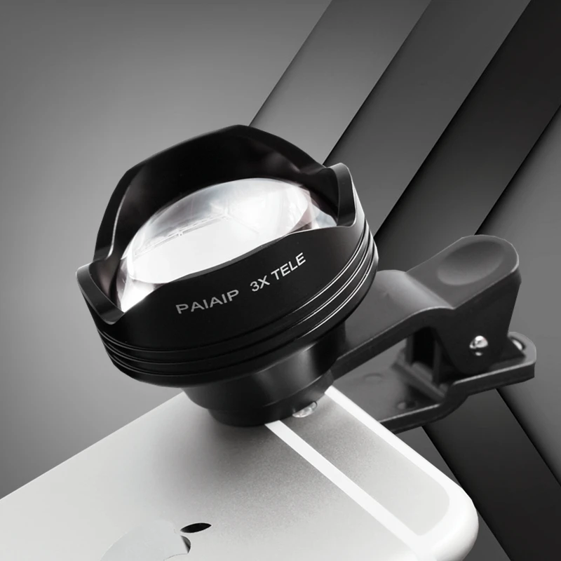 PAIAIP 1st Gen. 3X Telephoto Phone Camera Lens Photography for Iphone 8