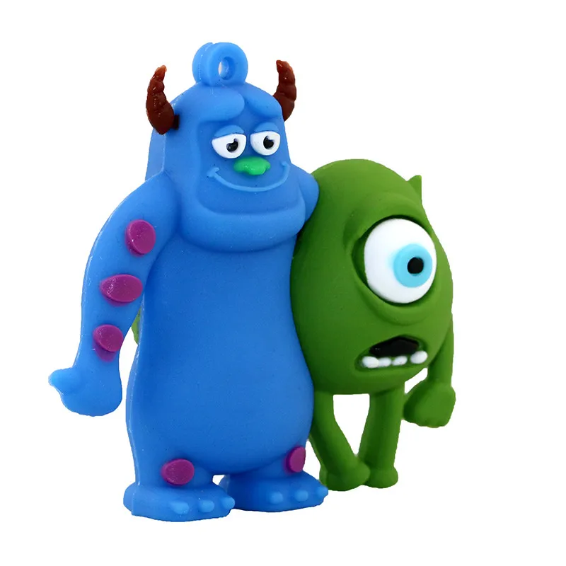 Милый мультяшный флеш накопитель USB 64 ГБ Creativo Monsters Университет Pendrive 32 Гб карта