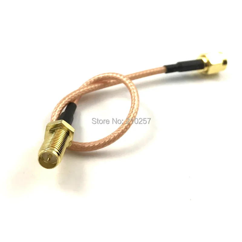 

1pcs RP Sma Male to RP Sma Female Connector Pigtail WLAN Telecom RF Antenna RG316 Coaxial Extension Cable 15cm