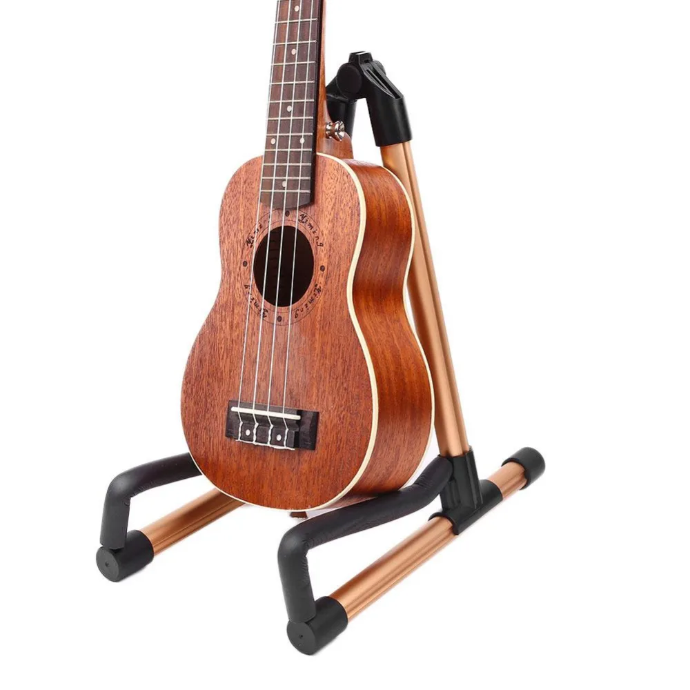 2 Color Alloy Guitar Stand Folding A shape Frame Acoustic
