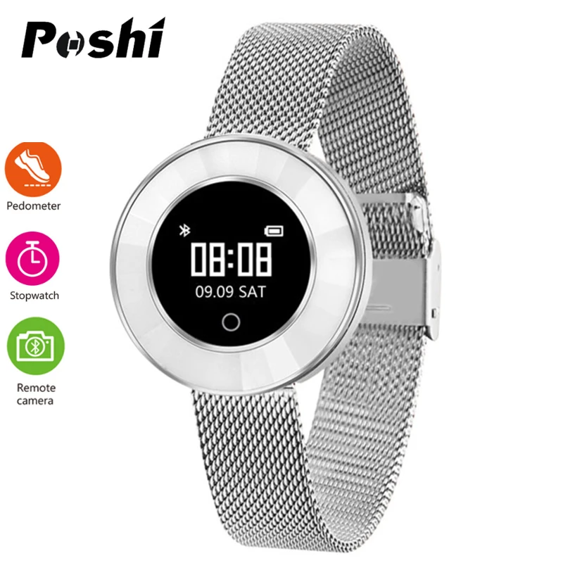 

Women Smart Watch Fashion Sport Watches Waterproof Calorie Bracelet Ladies Wristwatch Heart Rate Tracker Smartwatch Android ios