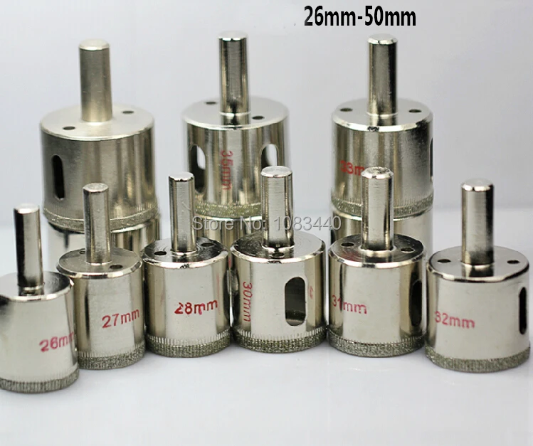 30 pcs Diamond Coated 2 mm cylindrique cylindre Rotary Drills Bits Bit Burr bavures