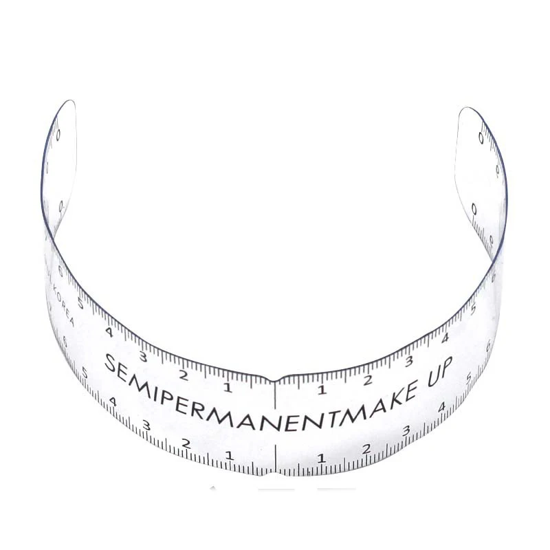 

Eyebrow Grooming Stencil Shaper Ruler Reusable Permanent Makeup Template For Beginner Eyebrows Tattoo Radian Ruler Shaping Tool