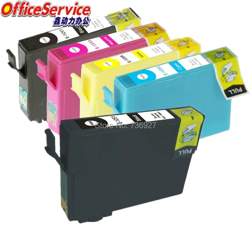 8X T1251 высококачественный совместимый чернильный картридж для epson Stylus