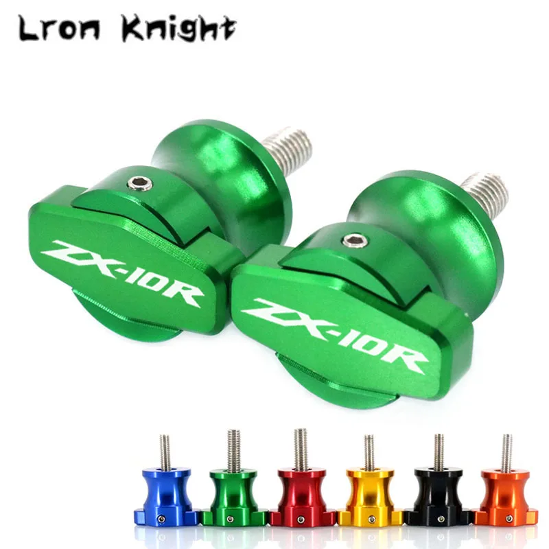 

For Kawasaki ZX10R ZX-10R ZX 10R 2011 2012 2013 2014 2015 2016 2017 2018 8MM Motorcycle Swingarm Spools Slider Swingarm Stand