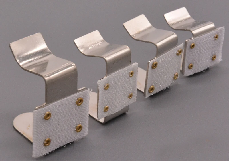 metal table skirt clips