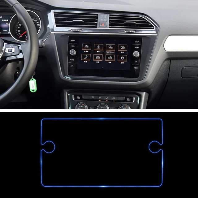 Gehärtetem Glas Auto Navigation GPS Display-schutzfolie Für