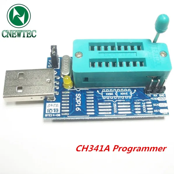 

Bios Board MX25L6405 W25Q64 USB Programmer LCD Burner CH341A Progammer for 24 25 Series