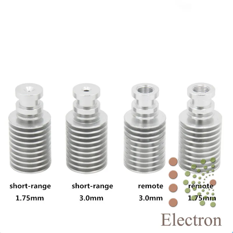 

3D printer accessories V5 all-metal extruder short-range/remote radiator segment for E3D 1.75/3.0mm J-head