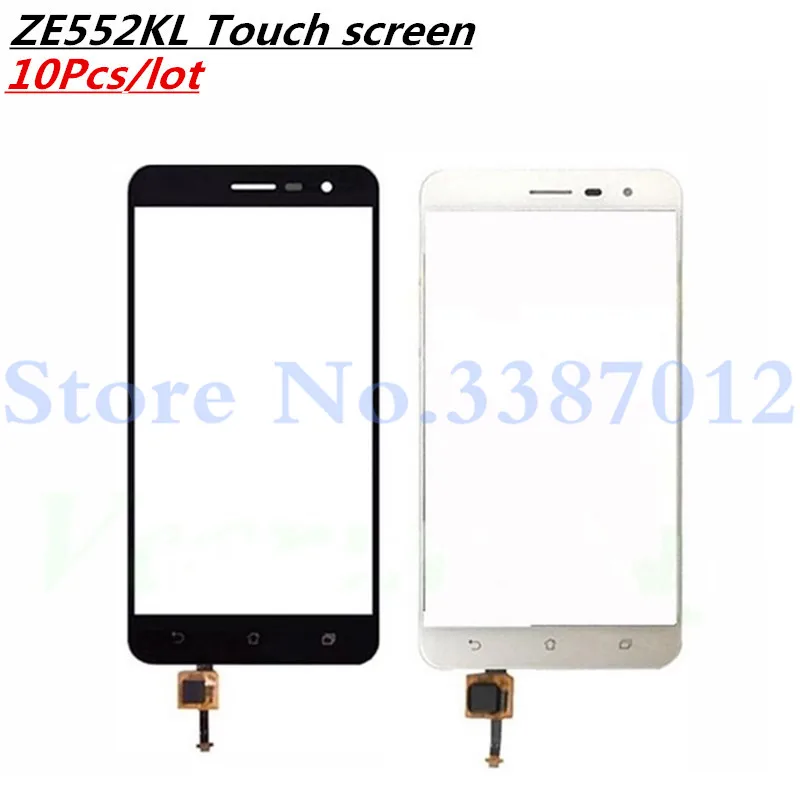 

10Pcs 5.5" Replacement High Quality For Asus ZenFone 3 ZE552KL Z012DE Z012D Touch Screen Digitizer Sensor Outer Glass Lens Panel