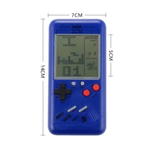 10PCS Game Console Riddle Educational Toys Gift Retro Classic Childhood Tetris Handheld Game Players LCD Electronic Games Toys